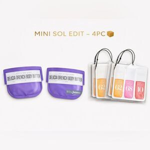 ✨ SOL DE JANEIRO MINI BUNDLE ✨4 Piece Curated Delicia Drench + Car Freshies